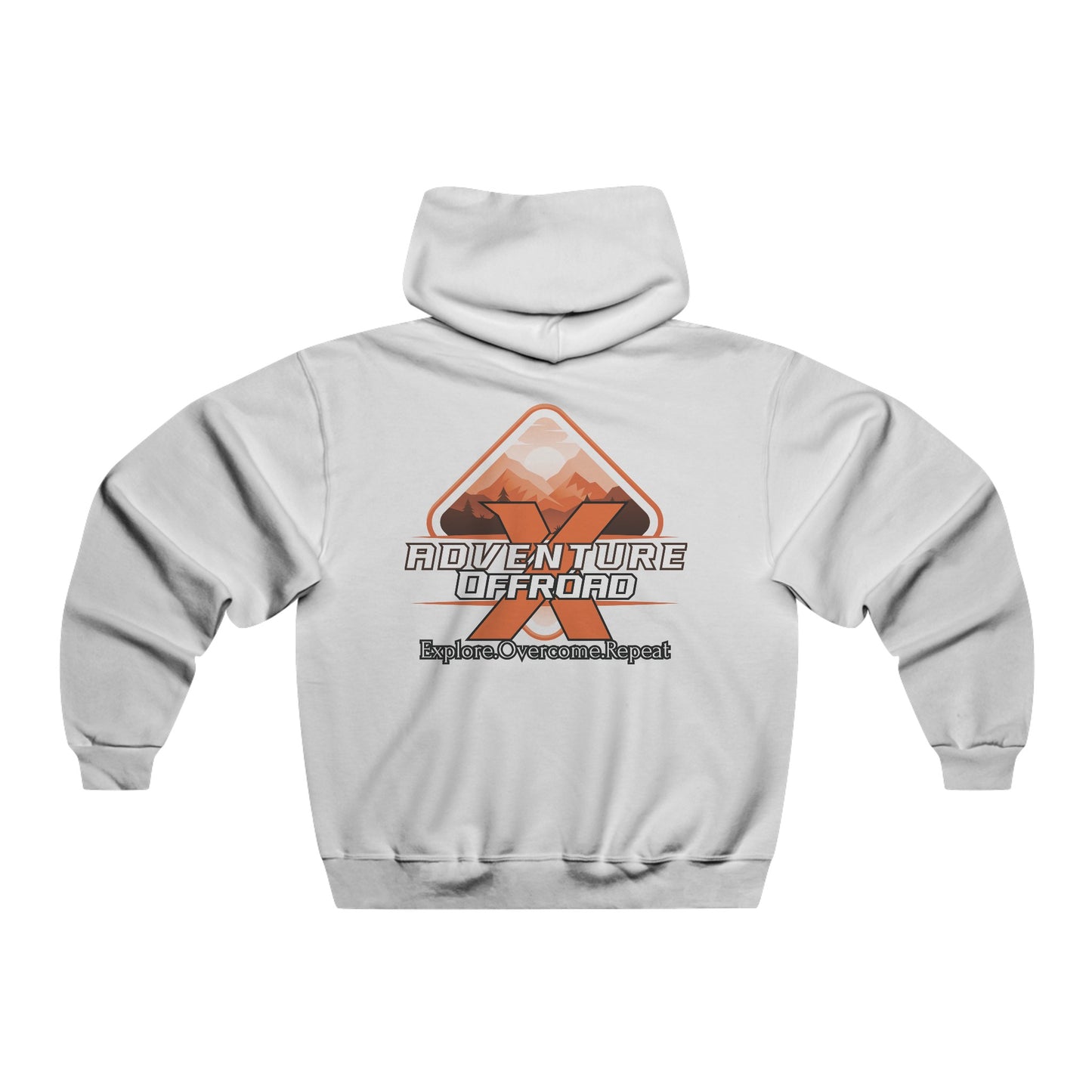 Adventure X Offroad logo JERZEES NuBlend Hoodie